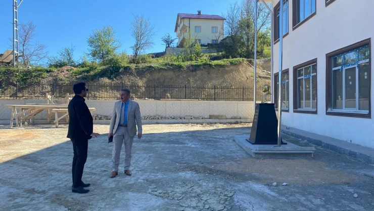 Kaymakam Çelik İncelemelerde Bulundu