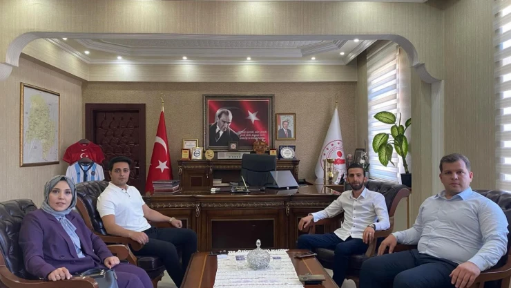 Kaymakam Çelik'ten Adliye Mensuplarına Veda Ziyareti Teşekkürü