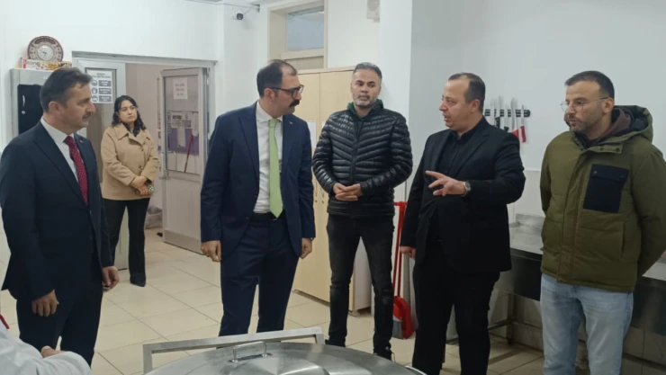 Kaymakam Demirdağ'dan Sevim Tokatlı Mesleki Ve Teknik Anadolu Lisesi'nde İnceleme