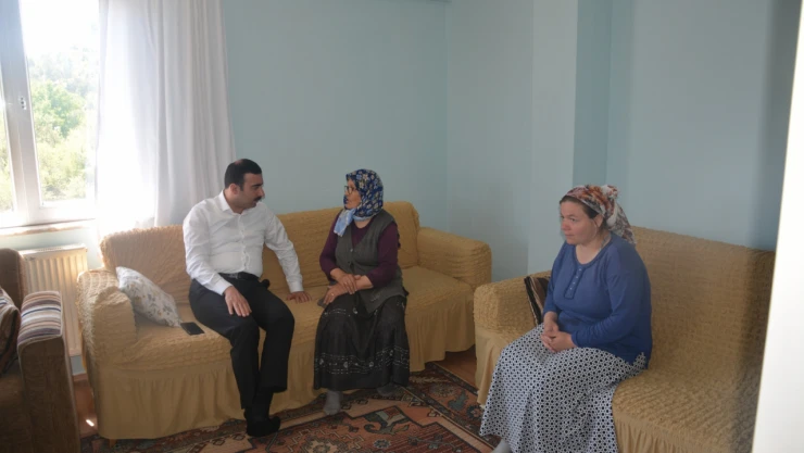 Kaymakam Erkan Şahin'den Hane Ziyaretleri