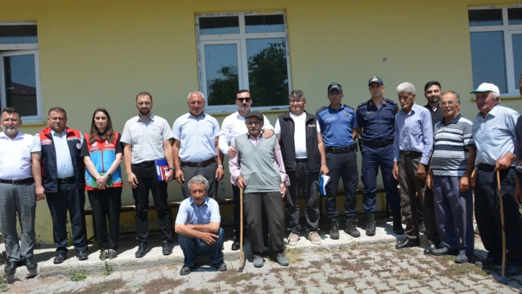 Kaymakam Erkan Şahin İnciğez Köyü'nü Ziyaret Etti