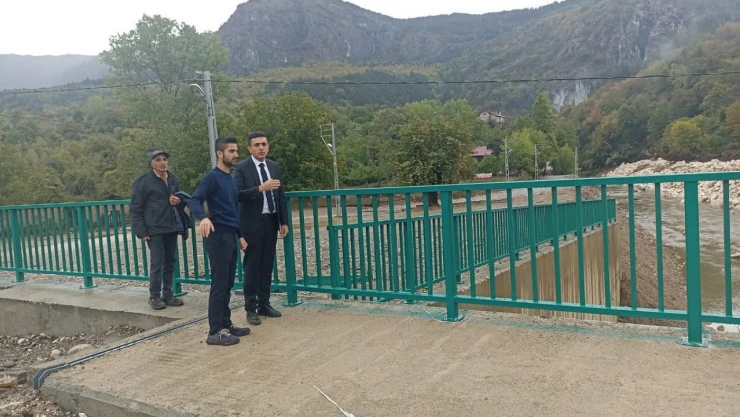 Kaymakam Karaselvi'den Kerte Ve Ilıca Köprülerinde İnceleme