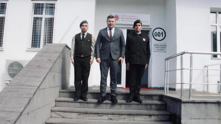 Kaymakam Necdet Uçar'dan Askerlik Şubesine Ziyaret
