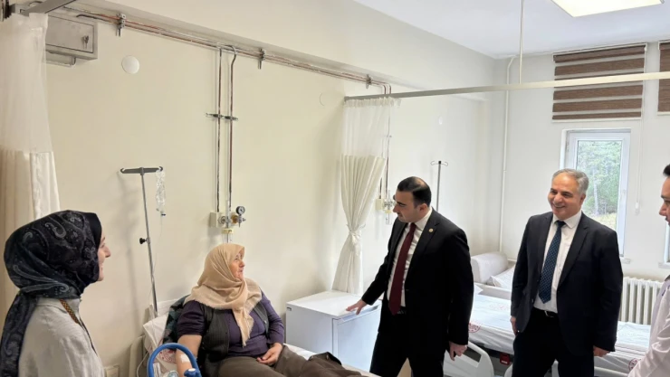 Kaymakam Şahin, İhsangazi Devlet Hastane'sini Ziyaret Etti