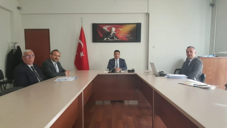 Kaymakam Selçuk Köksal'a Brifing