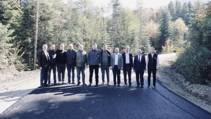 Kaymakam Uçar, BSK Yol Çalışmalarını İnceledi