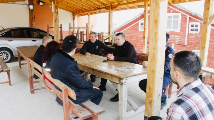 Kaymakam Uçar, Köyleri İnceledi