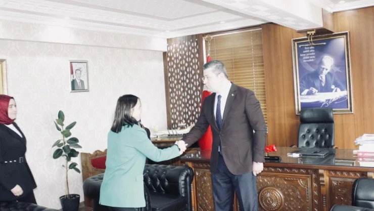 Kaymakam Uçar, Kurum Personeliyle Bayramlaştı