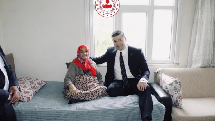 Kaymakam Uçar, Şehit Annesini Ziyaret Etti