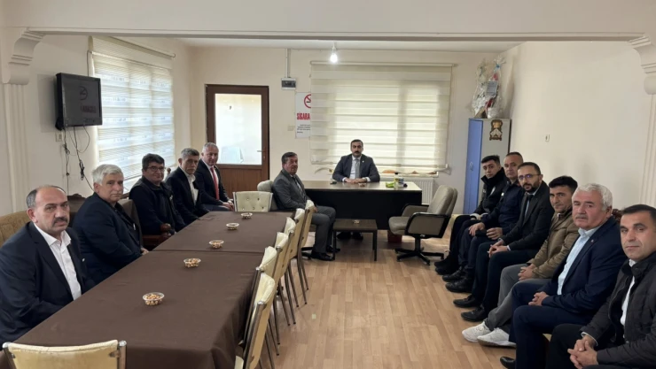 Kaymakam Ve Başkan'dan İade-i Ziyaret