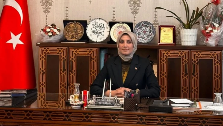 Kaymakam Zübeyde Aslan Veda Mesajı Paylaştı
