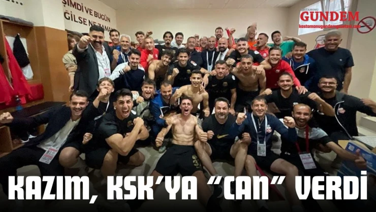 Kazım, KSK'ya 'Can' Verdi