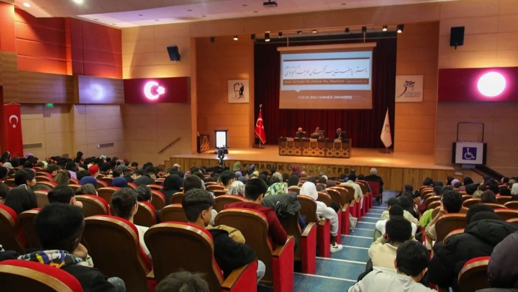 KBÜ'de 'Ahmed Yesevi ve Yesevilik Etkisi' Paneli Yapıldı