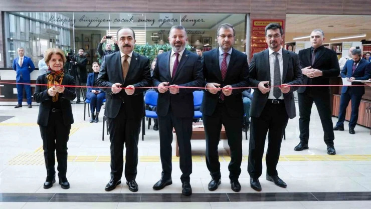 KBÜ'de 'Yüzüncü Yıl Kitaplığı' Kuruldu