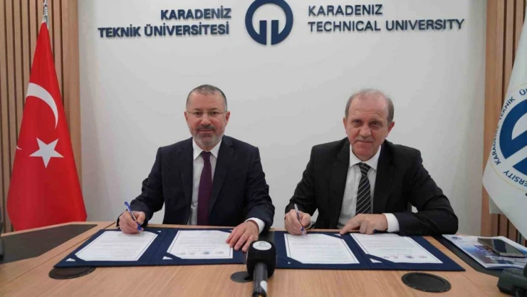 KBÜ İle Karadeniz Teknik Üniversitesi Arasında İş Birliği Protokolleri