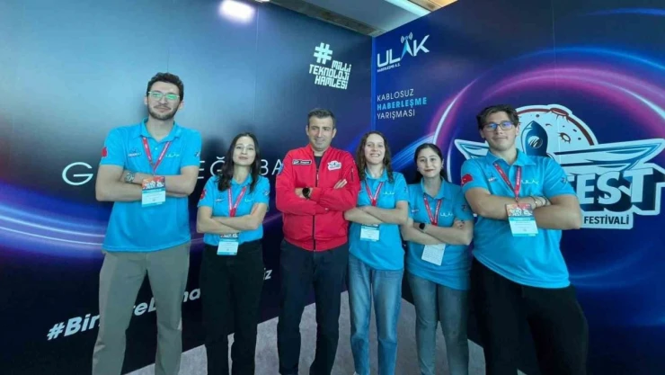 KBÜ Partech Takımına TEKNOFEST'te 'En İyi Takım Ruhu' Ödülü