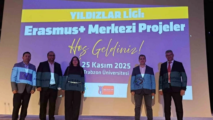 KBÜ, Trabzon'daki Erasmus+ Merkezi Projeler Toplantısında Yer Aldı