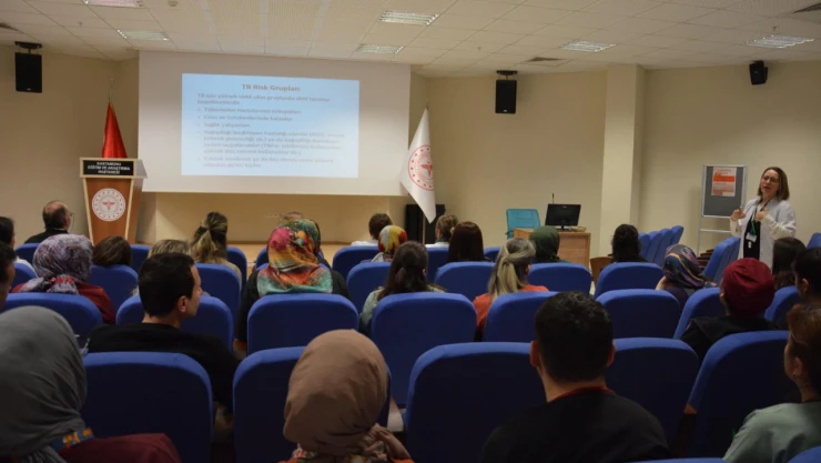 KEAH'ta Tüberküloz Eğitimi Verildi