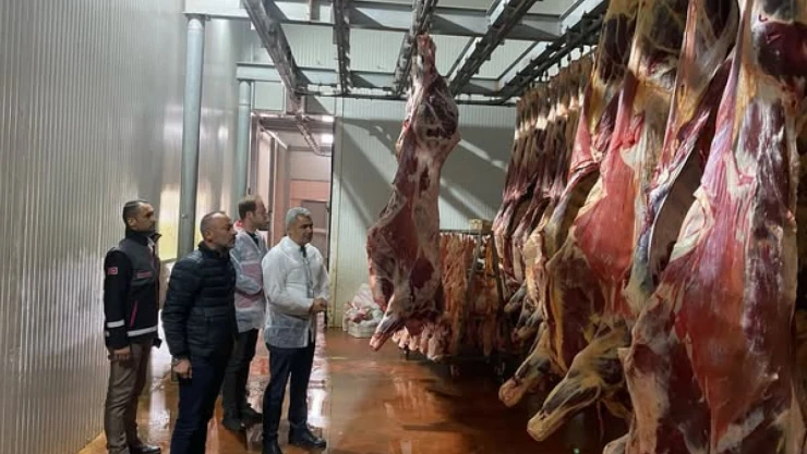 Kesimhaneyi İncelediler