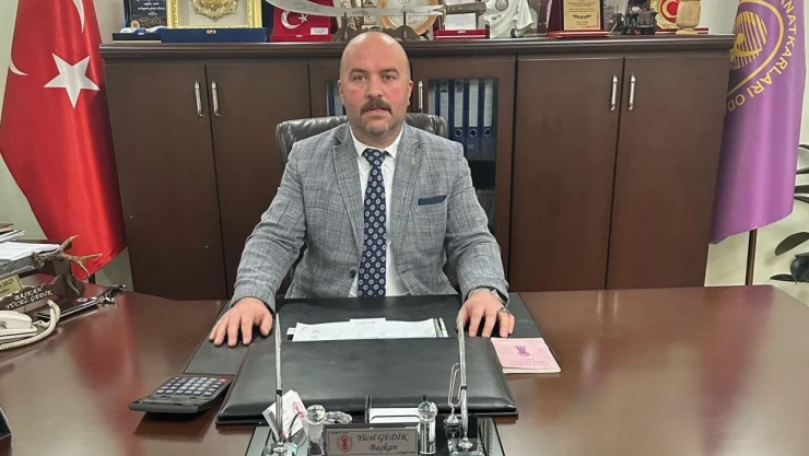 KESOB Başkanı Yücel Gedik'in Acı Günü