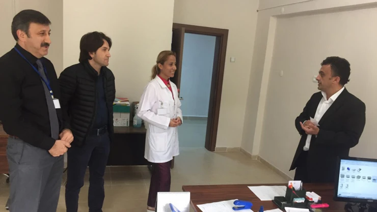 KHB yöneticilerinden Azdavay ve Cide'de inceleme