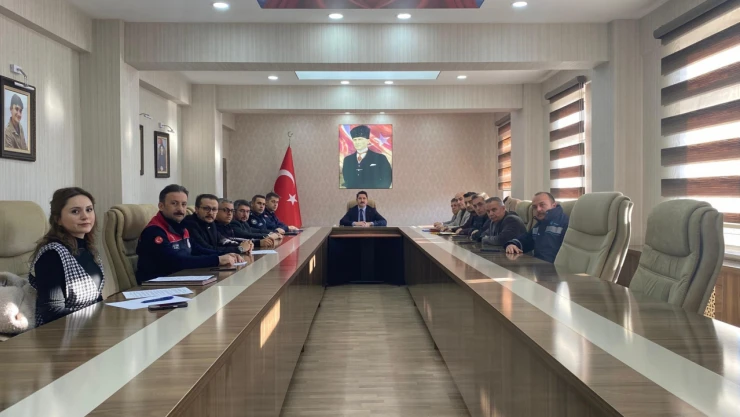 Kış Tedbirleri Toplantısı Düzenlendi