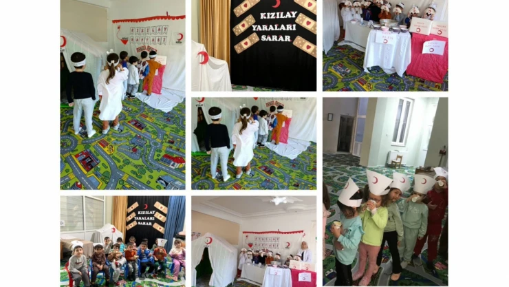 Kızılay Haftası Kur'an Kurslarında Etkinliklerle Kutlandı