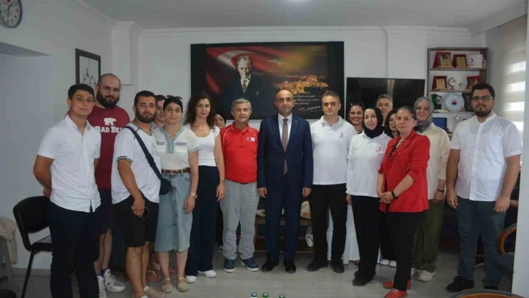 Kızılay İlk Yardım Eğitimlerinin İlk Etabı Tamamlandı