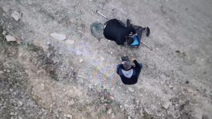 Kızılırmak Nehri'nde Elektrikle Avlanan Şahıslar Yakayı Ele Verdi