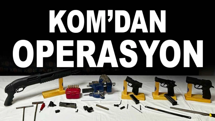 KOM'dan Operasyon: 2 Gözaltı