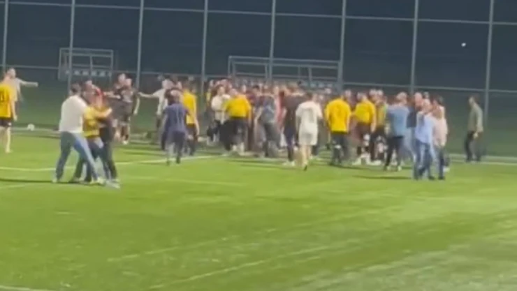 Köyler Arası Futbol Maçlarında Ortalık Karıştı