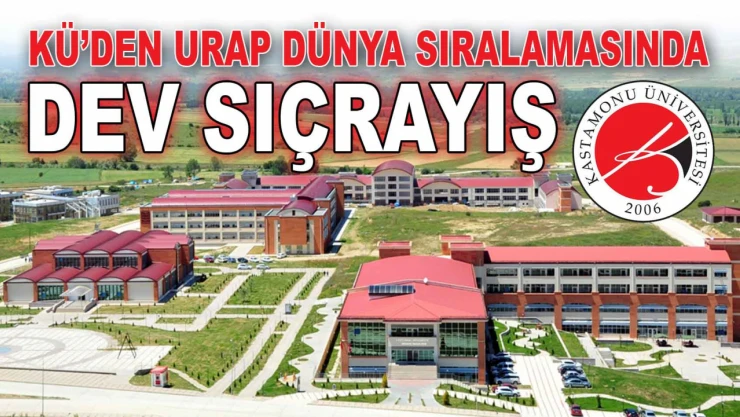 KÜ'den URAP Dünya Sıralamasında Dev Sıçrayış