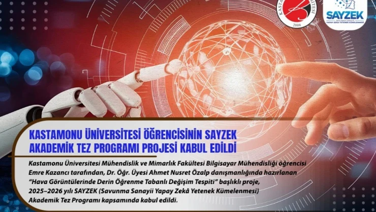 KÜ, Öğrencisinden Proje Başarısı