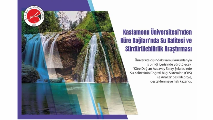 Küre Dağları'nda Su Kalitesi Araştırılacak