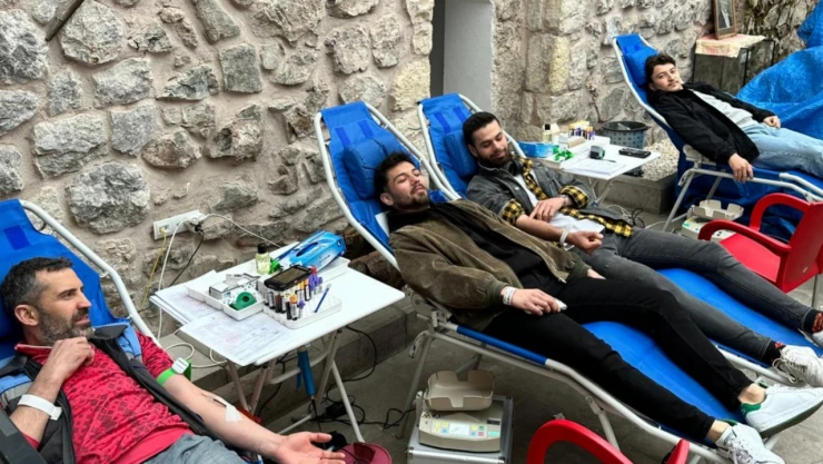 Küre'de 43 Ünite Kan Toplandı