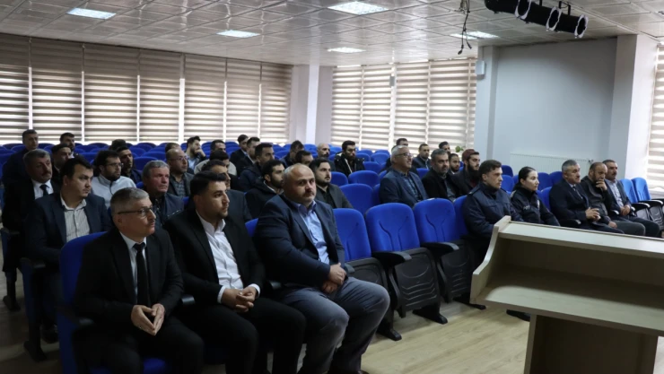 Küre'de Aylık Mutat Toplantısı Gerçekleştirildi