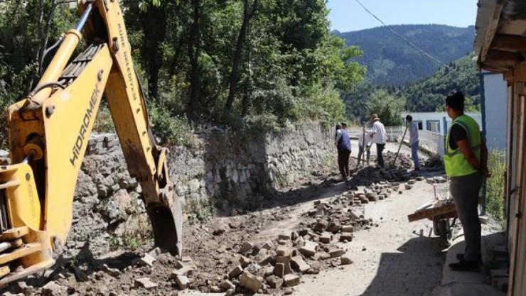Küre'de çalışmalar hızla sürüyor