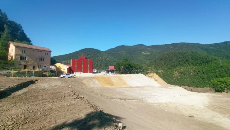 Küre'de sel riski azaltıldı