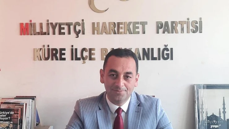 Küre MHP İlçe Başkanı Onur Uysal istifa etti