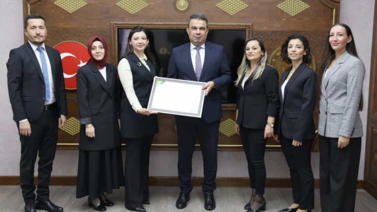 Kurucaören Ortaokulu'na Çevre Beratı Takdim Edildi