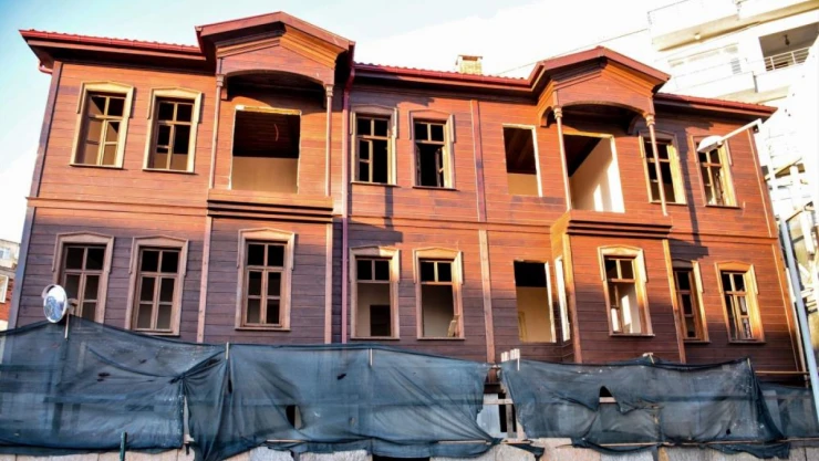 Kuşüzümü Konağı restorasyonunda sona gelindi