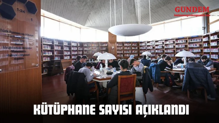 Kütüphane Sayısı Açıklandı