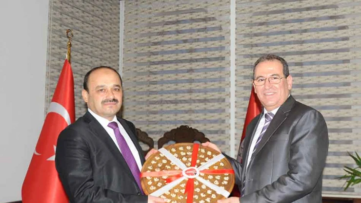 Libya Büyükelçiliği Akademik Ateşesinden KÜ'ye ziyaret