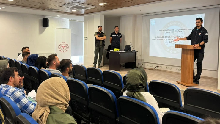 Maddi Delillere Yaklaşım Eğitimi Verildi