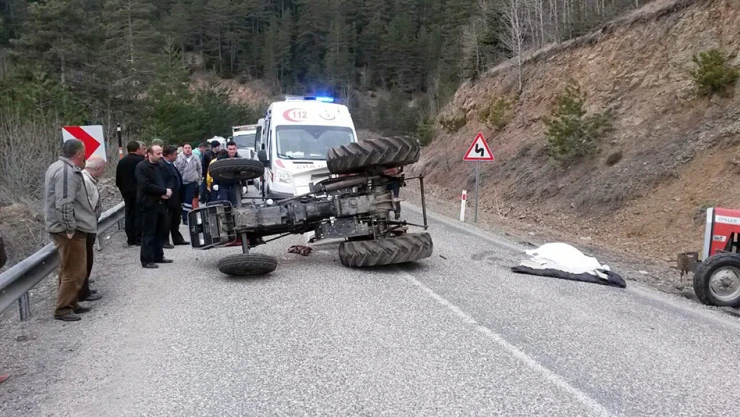 Mazot tankeri uçuruma yuvarlandı: 1 ÖLÜ