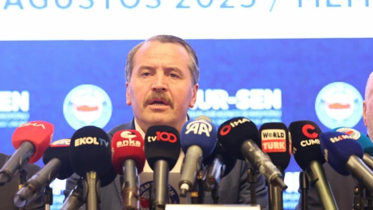 Memur-Sen Başkanı Yalçın: 'Hakem Heyetine Hükümetin Başvurmasını Tavsiye Ederiz'