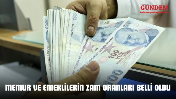 Memur Ve Emeklilerin Zam Oranları Belli Oldu