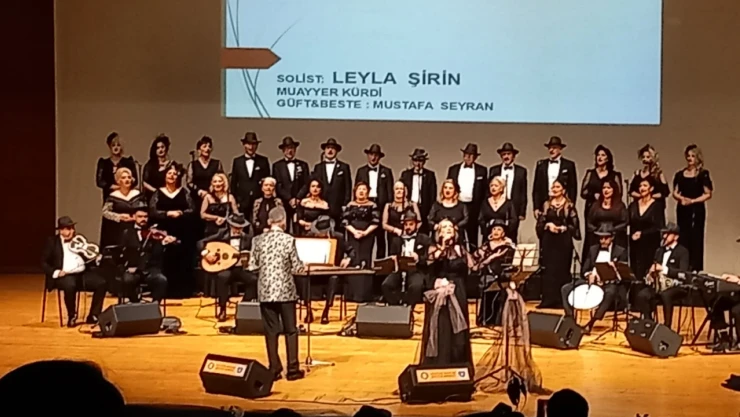 Mercan Türk Sanat Müziği Korosu'nun Konserine Yoğun İlgi