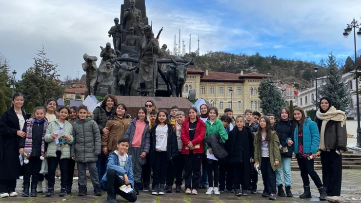 Merkez Ortaokulu'ndan Kültürel Gezi