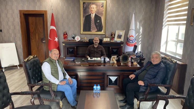 MHP Çankırı Eski İl Başkanı Ali Acıpınar'dan Tosya Belediye Başkanı Kavaklıgil'e Ziyaret